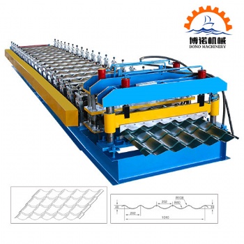 Glazed Tile Roofing Sheet Making Machine